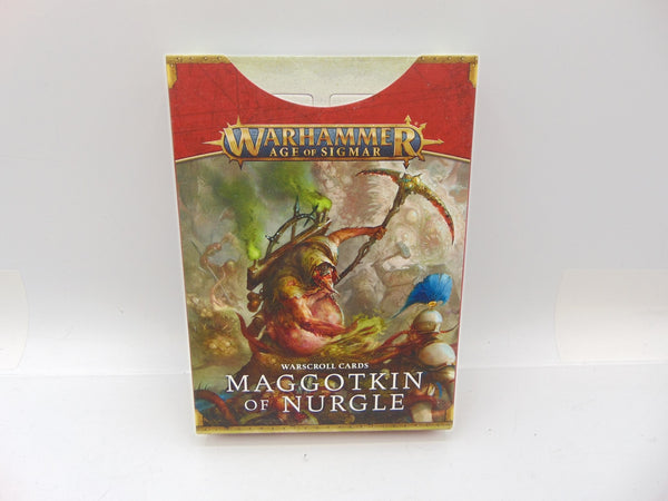 Warscroll Cards Maggotkin of Nurgle