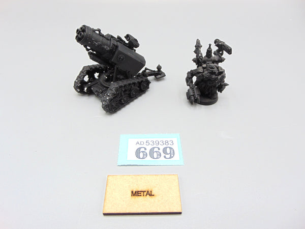 Techmarine & Thunderfire Cannon