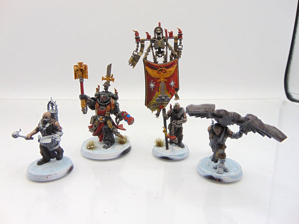 Chaplain Grimaldus & Retinue