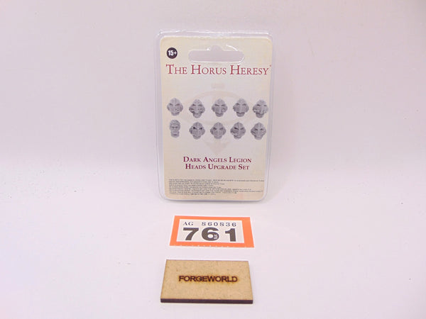 Dark Angels Legion Head Upgrade Set