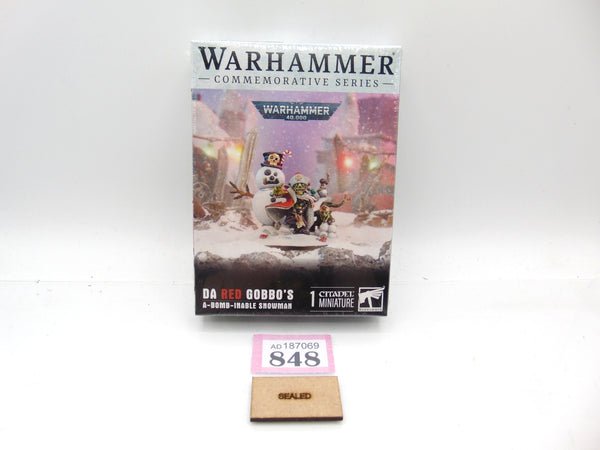 Da Red Gobbo's A-Bomb-inable Snowman
