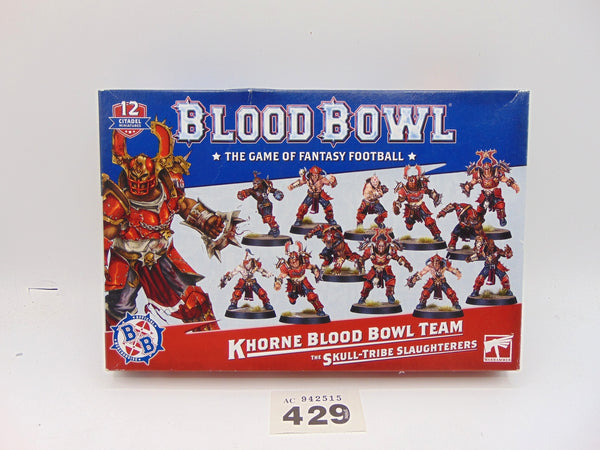 Khorne Blood Bowl Team - Skull-tribe Slaughterers