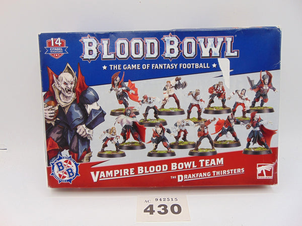 Vampire Blood Bowl Team: The Drakfang Thirsters