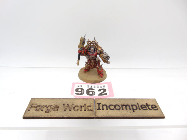 World Eaters Chaos Terminator Lord Zhufor