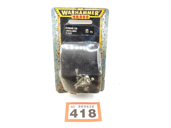 Battle Sister with Heavy Flamer