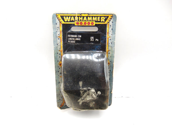 Battle Sister with Heavy Flamer