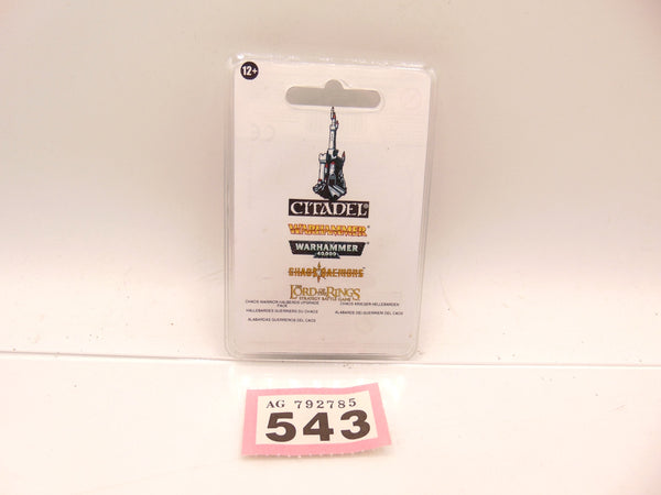 Chaos Warriors Halberds Upgrade Pack