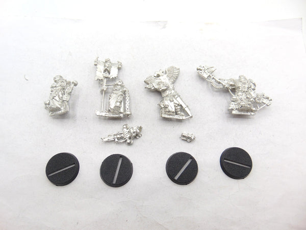 Black Templars Chaplain Grimaldus And Retinue