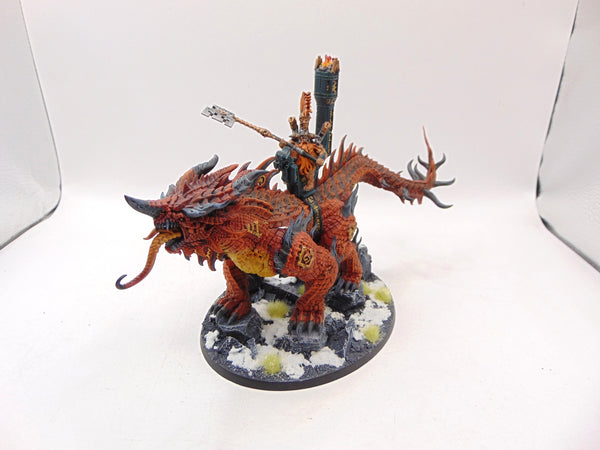 Auric Runefather on Magmadroth