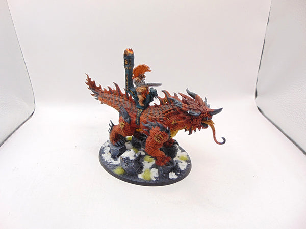 Auric Runefather on Magmadroth