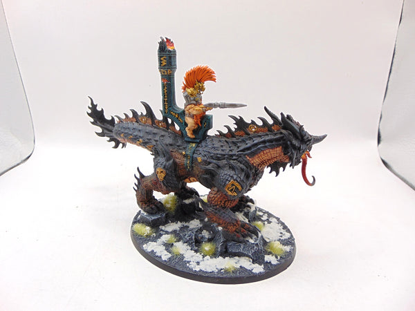 Auric Runefather on Magmadroth