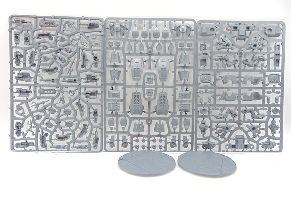 Legions Imperialis: Warhound Titans with Ursus Claws and Melta Lances