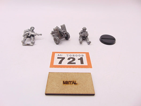 Cadian Shock Troop Heavy Bolter Team