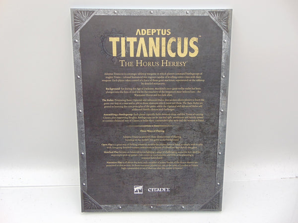 Adeptus Titanicus The Horus Heresy Rulebook