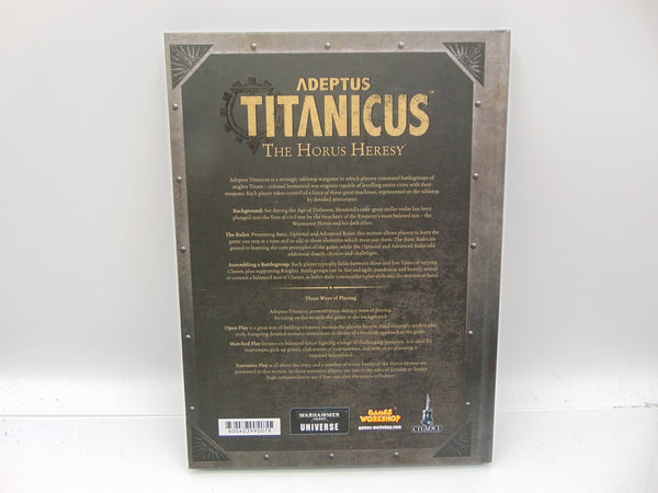 Adeptus Titanicus The Horus Heresy Rulebook