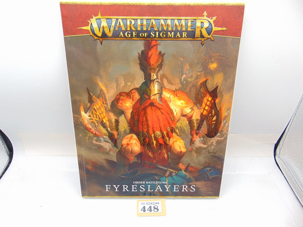 Order Battletome Fyreslayers