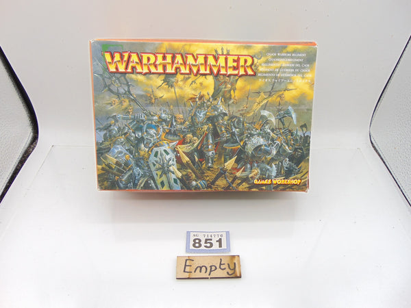 Chaos Warriors Regiment Box - Box only.