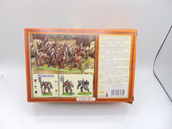 Chaos Warriors Regiment Box - Box only.