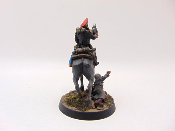 Death Korps of Krieg Mounted Commissar