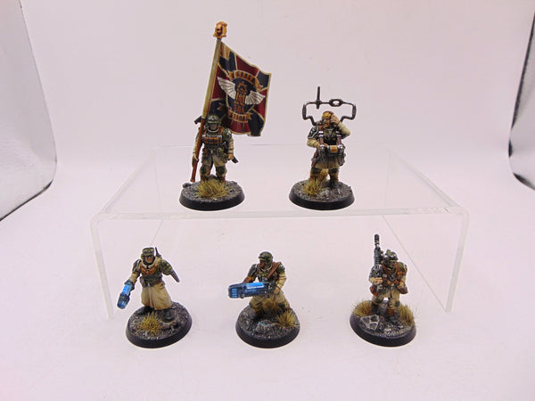 Cadian Command Squad