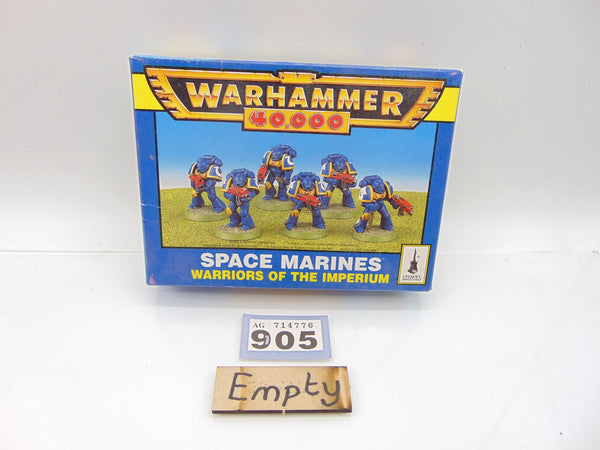 Space Marines Warriors of the Imperium - Empty Box