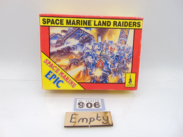 Epic Space Marine Land Raiders - Empty Box