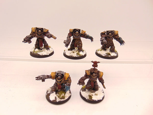 Cataphractii Terminator Squad