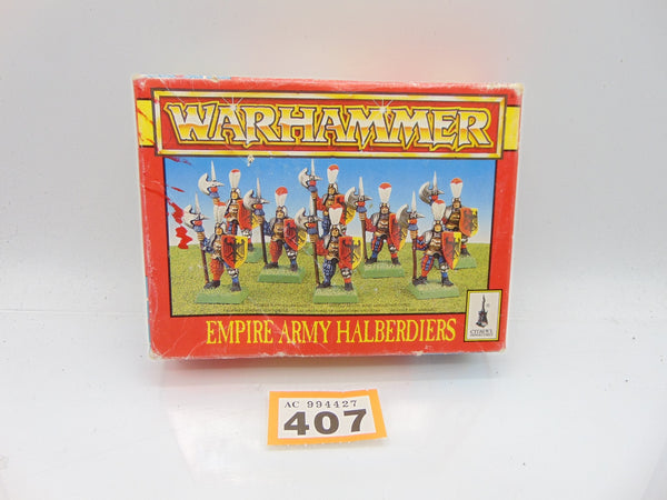 Empire Halberdiers - Empty Box