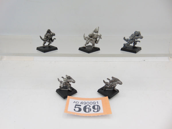 Skink Warriors with Champion