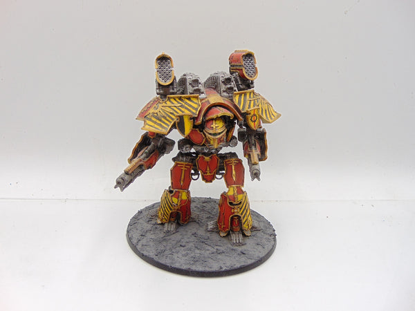 Legions Imperialis: Warlord Titan with Volcano Cannons and Apocalypse Missile Launcher