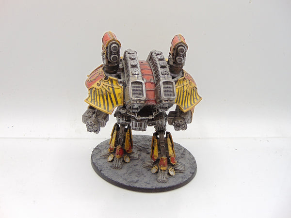 Legions Imperialis: Warlord Titan with Volcano Cannons and Apocalypse Missile Launcher