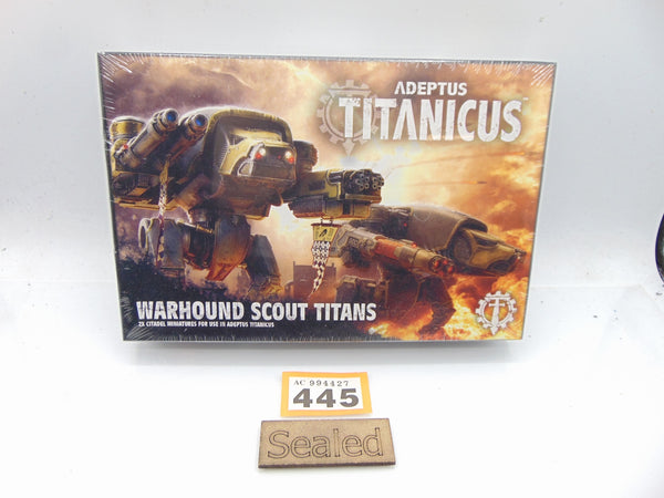 Adeptus Titanicus Warhound Scout Titans