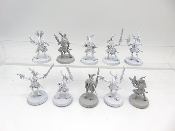 Tzaangors with Chainswords