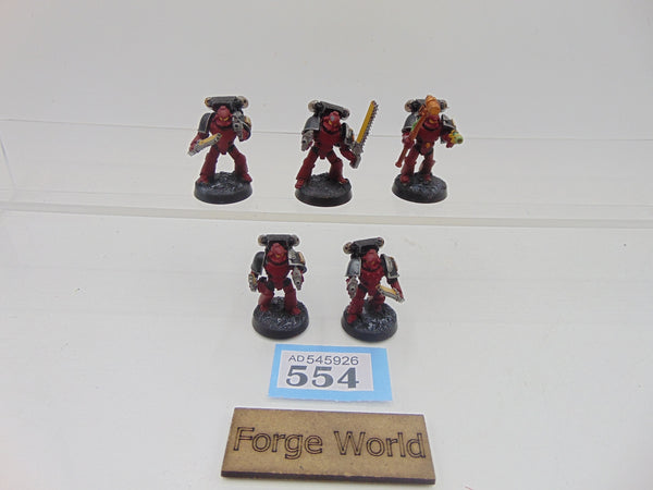 MKIV Space Marine Assault Squad