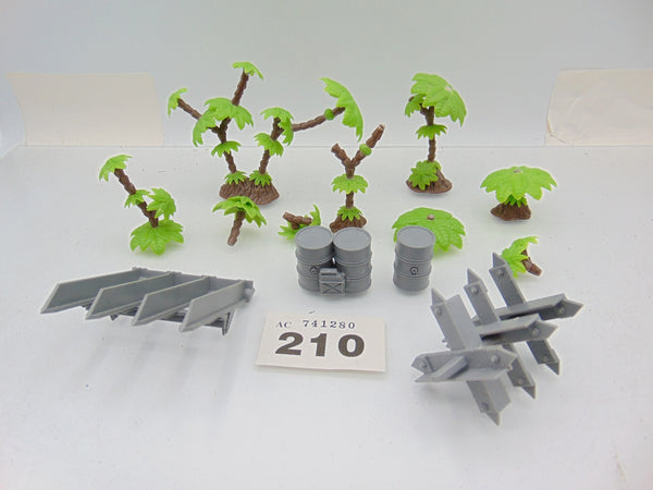 Jungle Trees Tank Traps Scatter Terrain