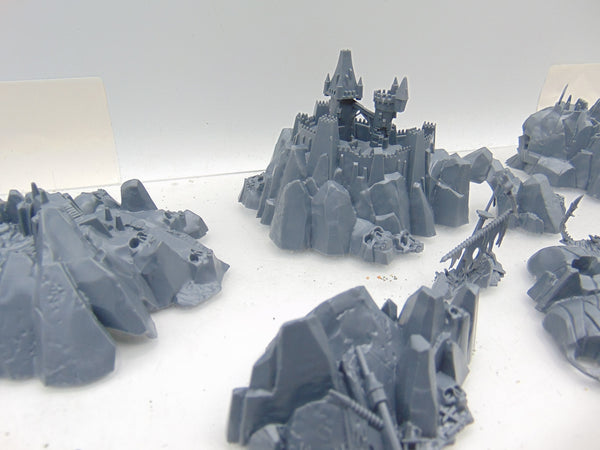 Dreadfleet Scenery Monsters and Ships