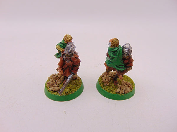 Uruk Hai with Captured Hobbits