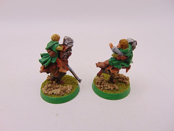 Uruk Hai with Captured Hobbits