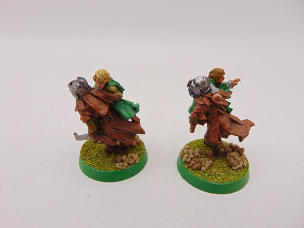 Uruk Hai with Captured Hobbits
