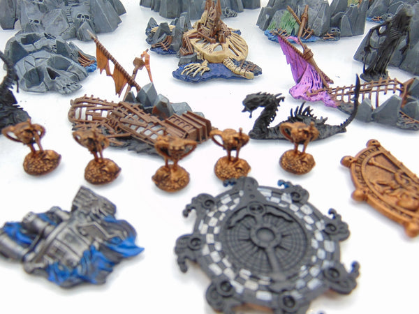 Dreadfleet Scenery Monsters and Templates.