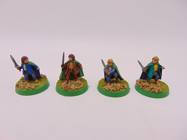 Fellowship Hobbits - Sam Frodo Merry Pippin