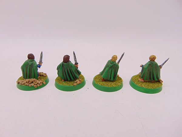 Fellowship Hobbits - Sam Frodo Merry Pippin