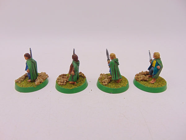 Fellowship Hobbits - Sam Frodo Merry Pippin