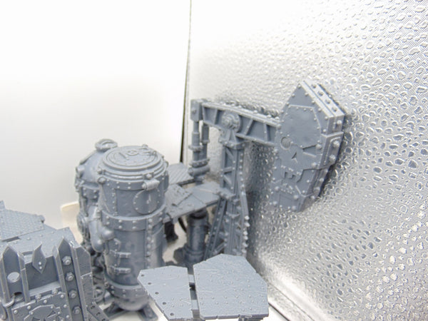 Kill Team Octarius Terrain Scenery with Scrap piles and barricades