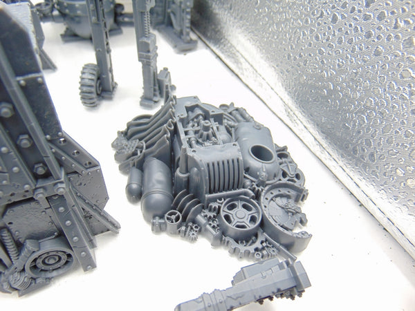 Kill Team Octarius Terrain Scenery with Scrap piles and barricades