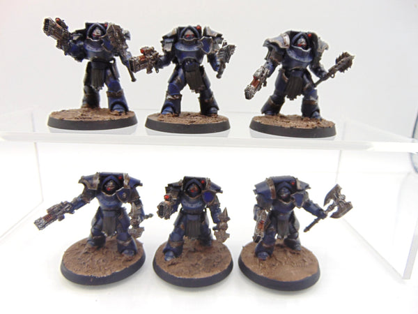 Cataphractii Terminators with Volkite Chargers and Power Mauls