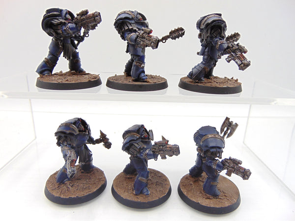 Cataphractii Terminators with Volkite Chargers and Power Mauls