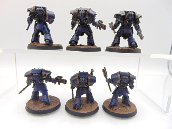 Cataphractii Terminators with Volkite Chargers and Power Mauls