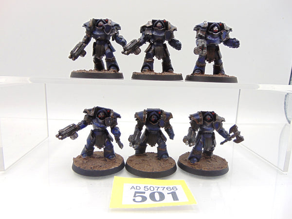 Cataphractii Terminators with Combi-bolters and Power Fists