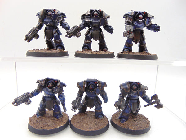 Cataphractii Terminators with Combi-bolters and Power Fists